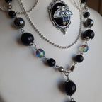 Collier "Black Moth"