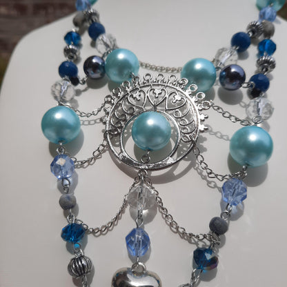 Collier "Blue Lovers"