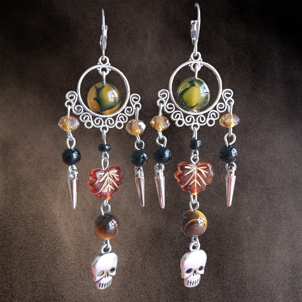 Boucles d'oreilles "Oeil de Bouc"