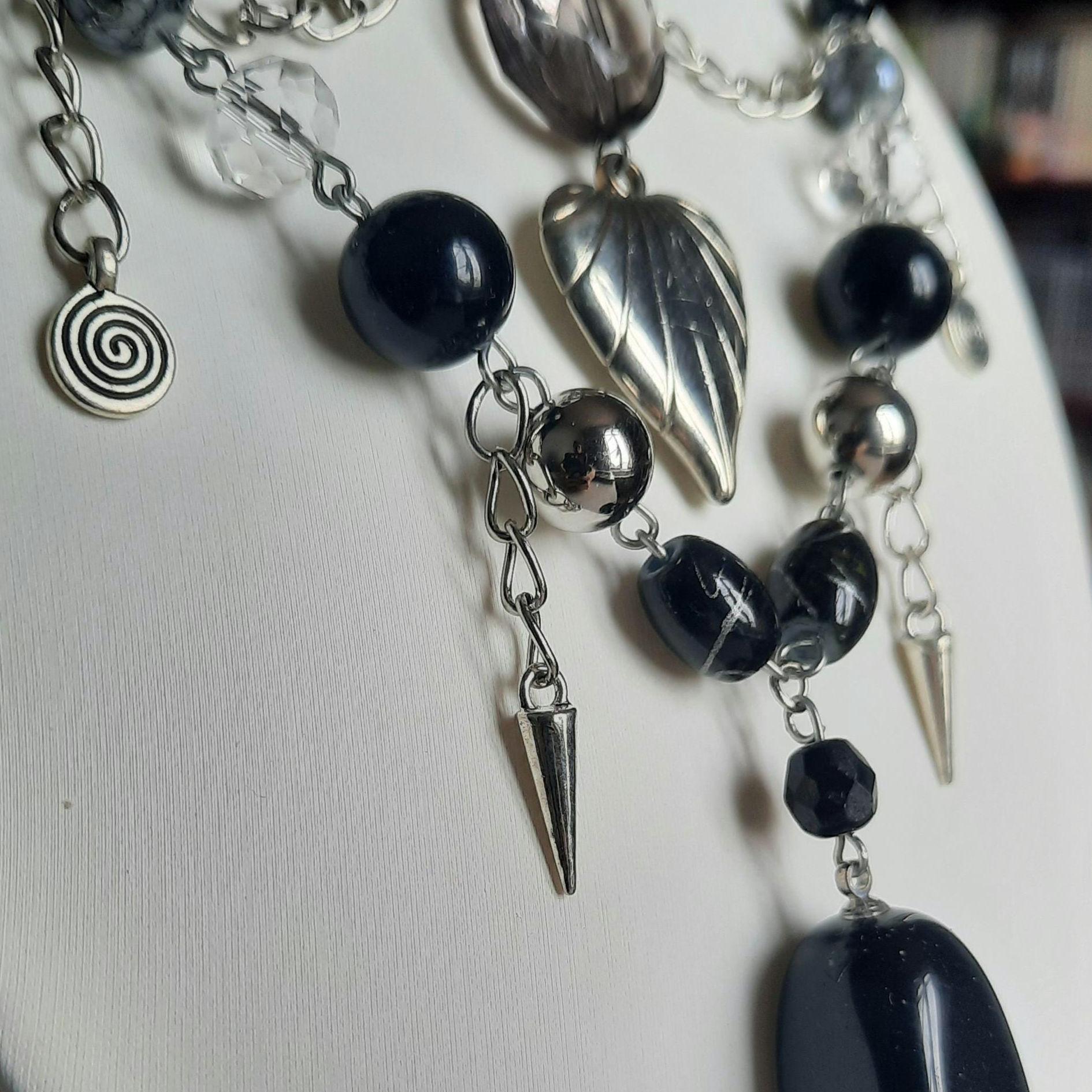 Collier "Amour gothique"
