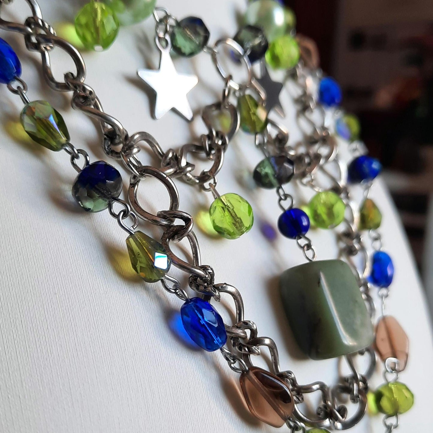 Collier "Epée de Jade"