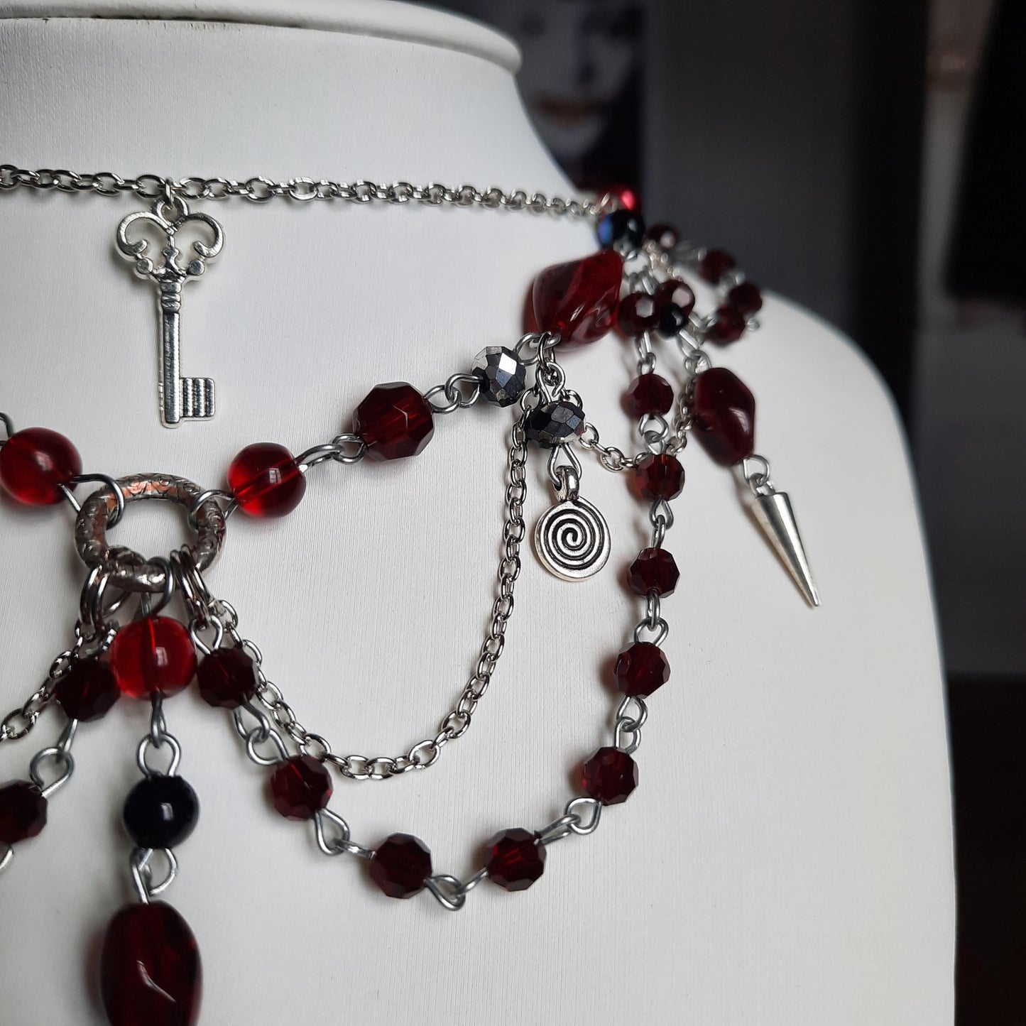 Collier "Red Love"