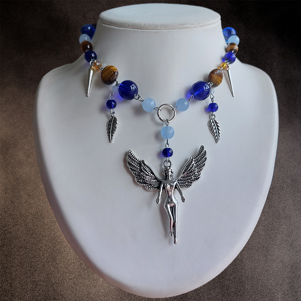 Collier "Blue Wings"
