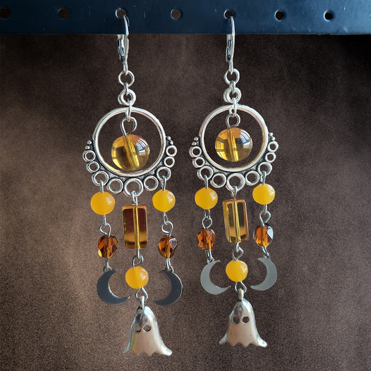 Boucles d'oreille "Sunny Ghost"