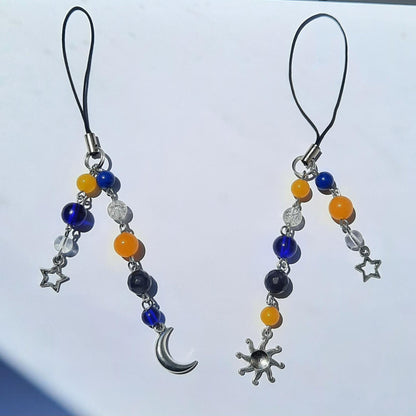 Porte-clés assortis Lune et Soleil