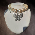 Collier "Punk Butterlfy"