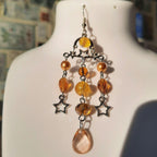 Boucles d'oreille "Pluie d'étoiles"