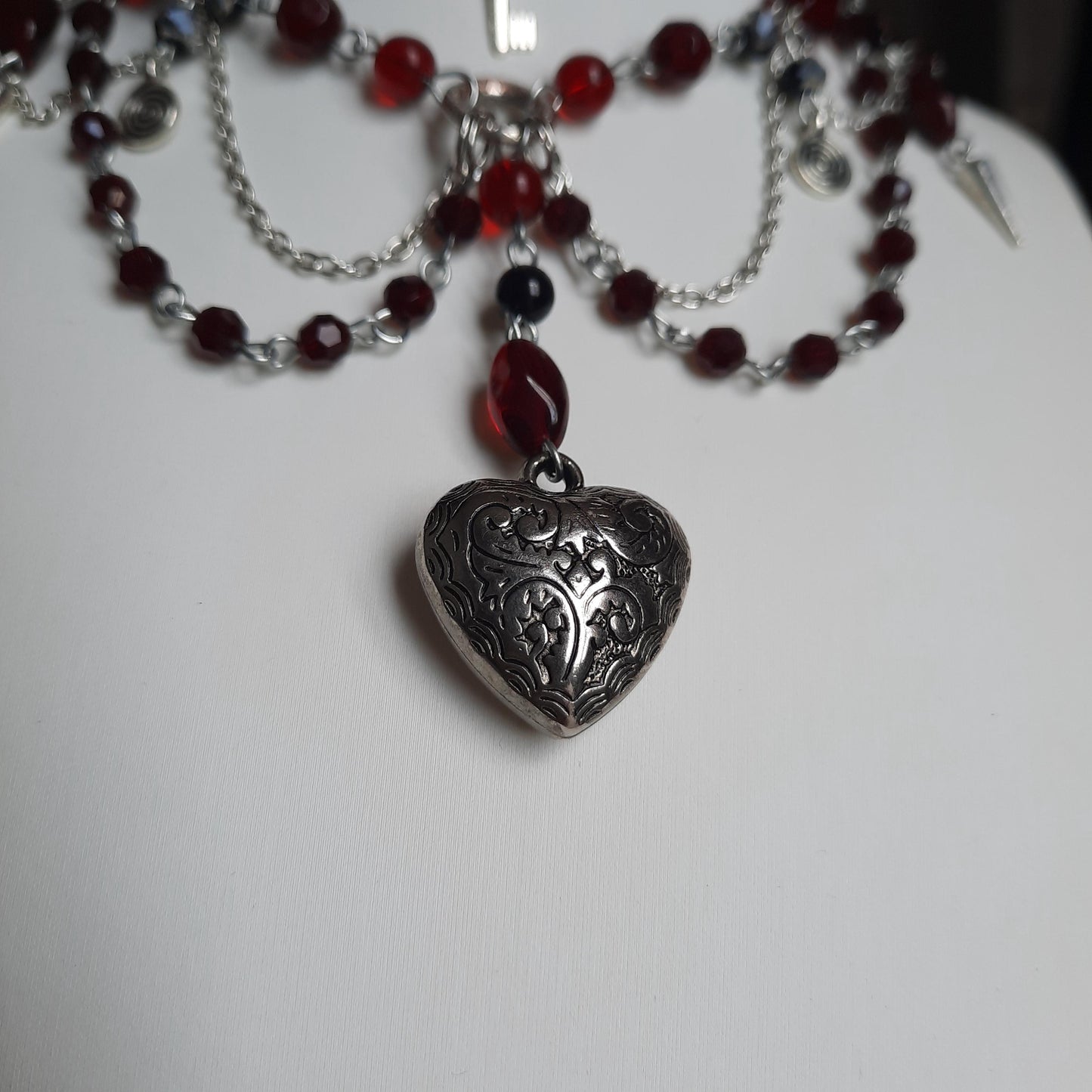 Collier "Red Love"