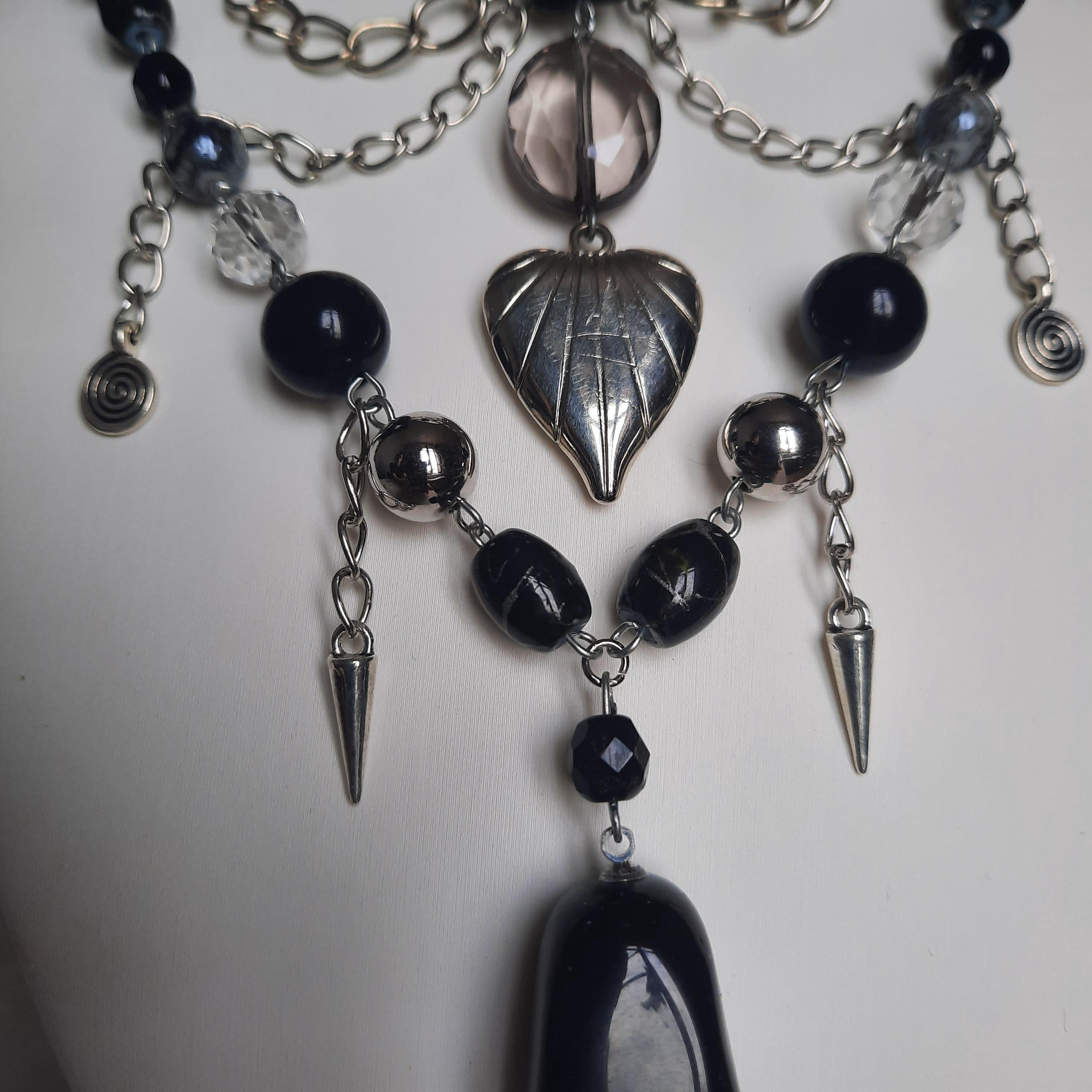 Collier "Amour gothique"
