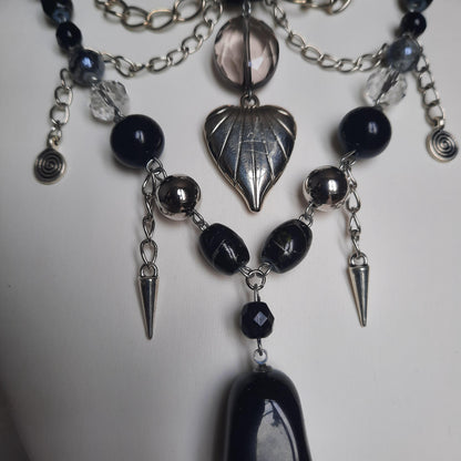 Collier "Amour gothique"