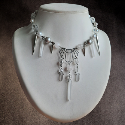 Collier "Cristaux Liquides"