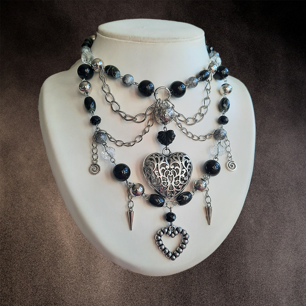 Collier "Amour Gothique"