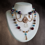 Collier "Dark Crystal"