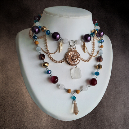 Collier "Dark Crystal"