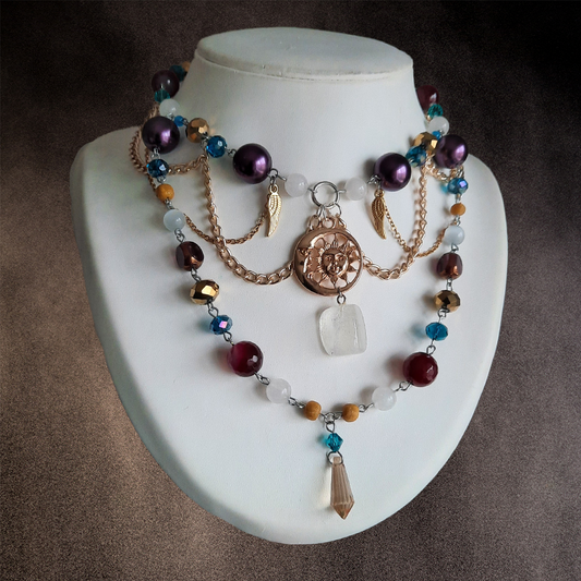 Collier "Dark Crystal"