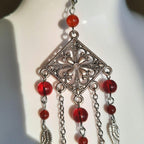 Boucles d'oreille "Red Velvet"