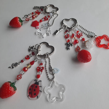 Porte-clé "Fraise"
