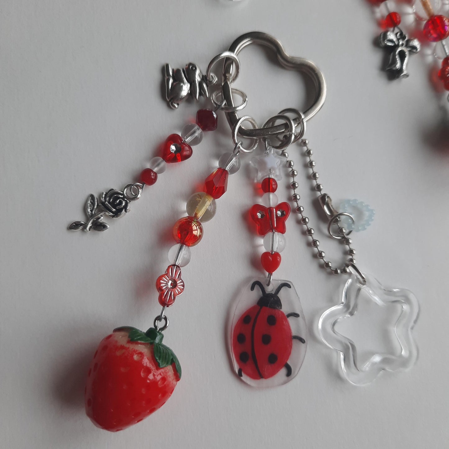 Porte-clé "Fraise"