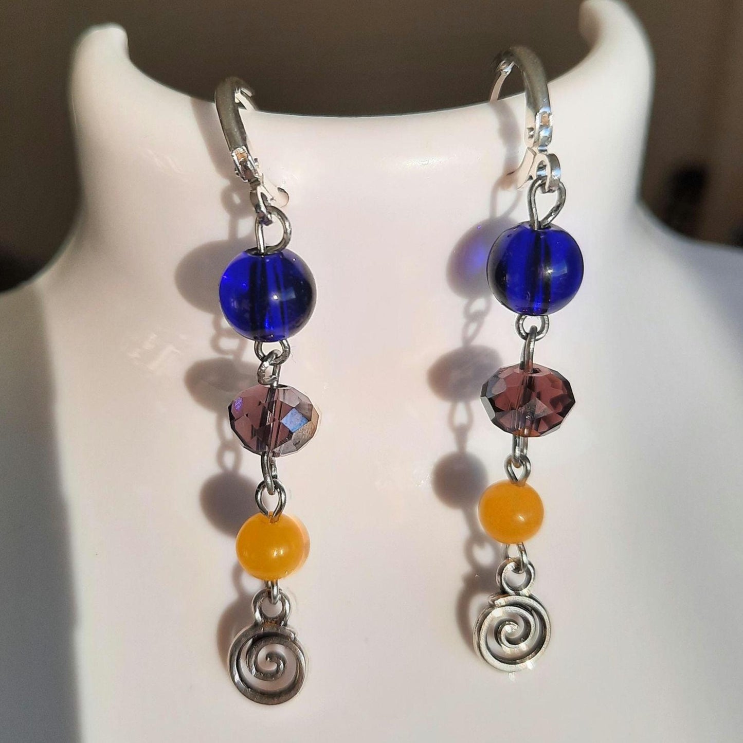 Boucles d'oreilles "Coraline"
