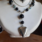 Collier "Black Moth"