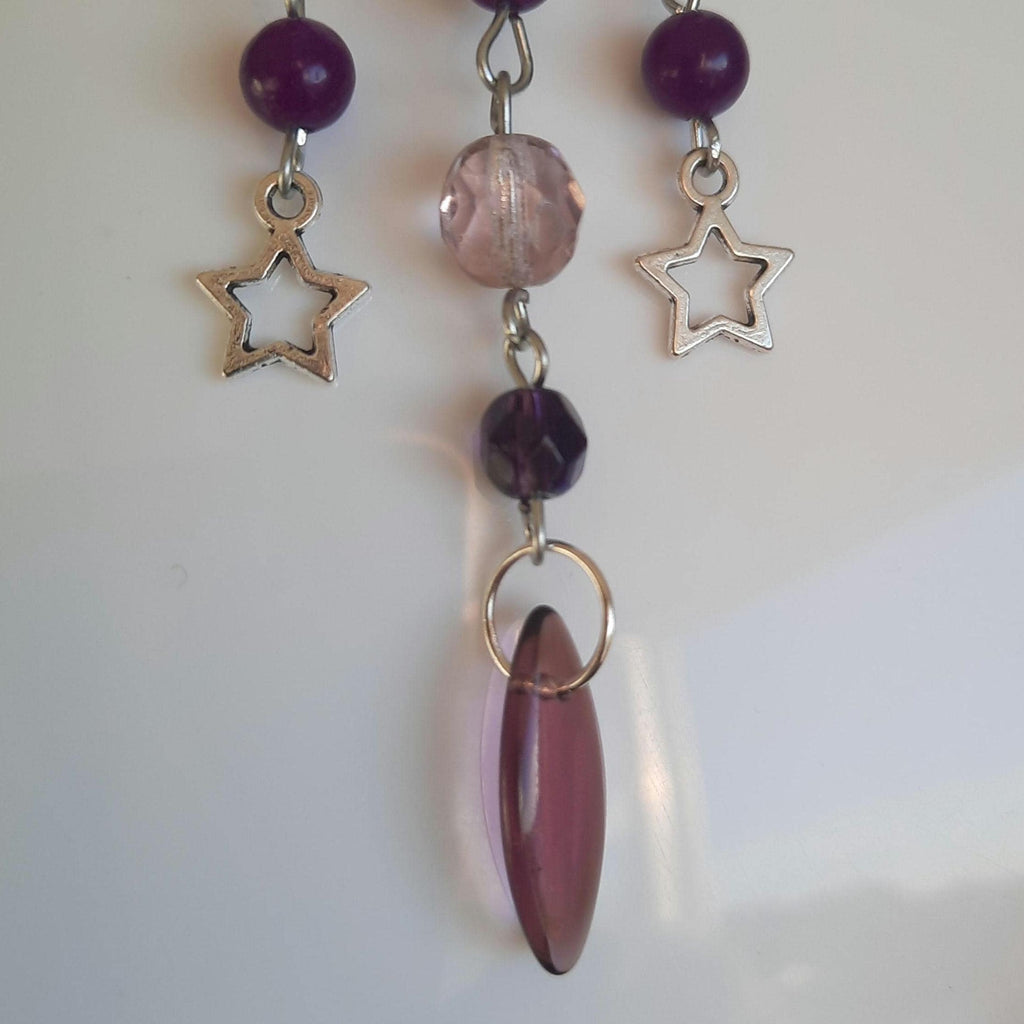 Boucles d'oreille "Pluie d'étoiles"