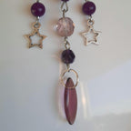 Boucles d'oreille "Pluie d'étoiles"
