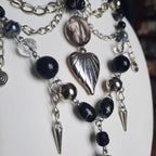 Collier "Amour gothique"