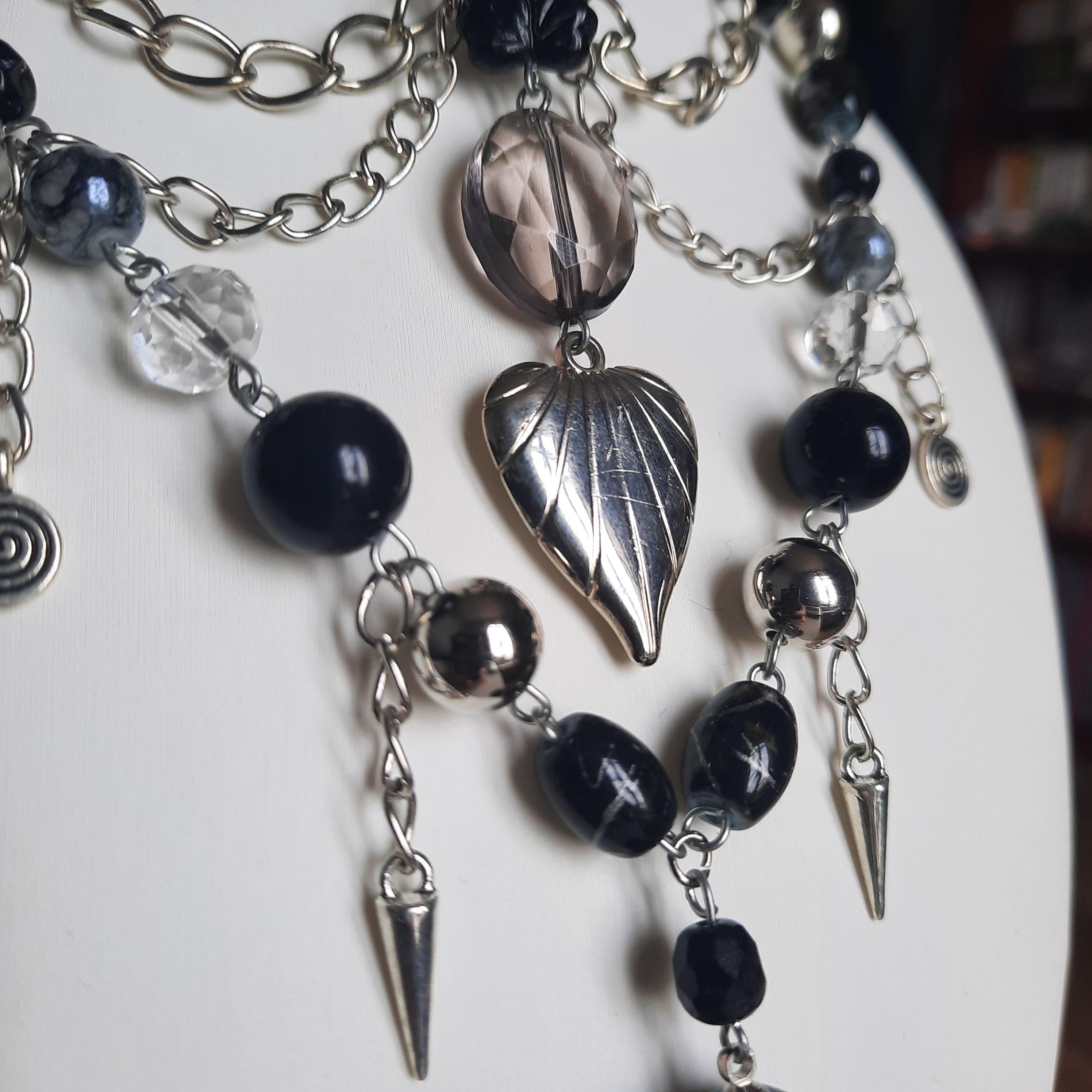 Collier "Amour gothique"