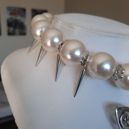 Collier "Punk Butterlfy"