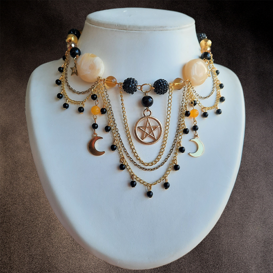 Collier "Magie Noire"