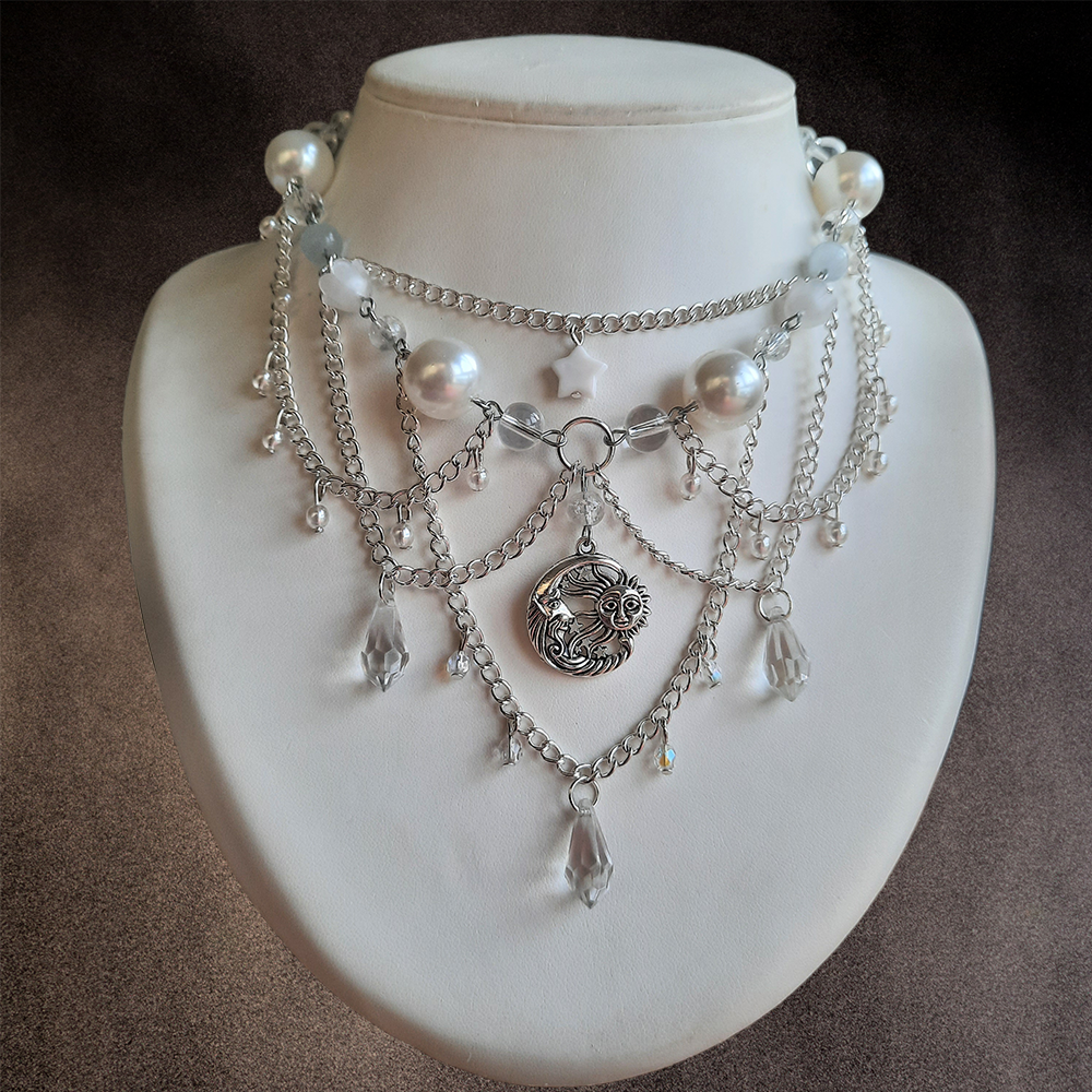 Collier "Nuit d'hiver"