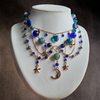 Collier "Nuit Dorée"