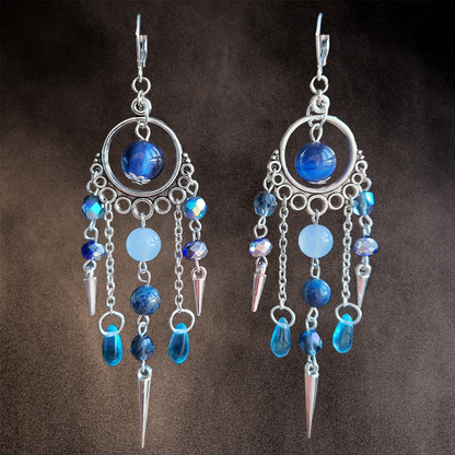 Boucles d'oreille "Pluie Douce"