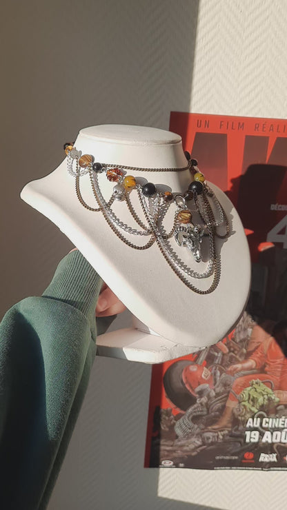 Collier  "Oeil de bouc"