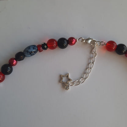 Collier "Coeur Rouge"