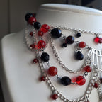 Collier  "Reine de Coeur"