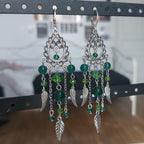 Boucles d'oreilles "Green Dream"