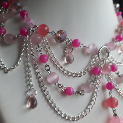 Collier "Pink Star"