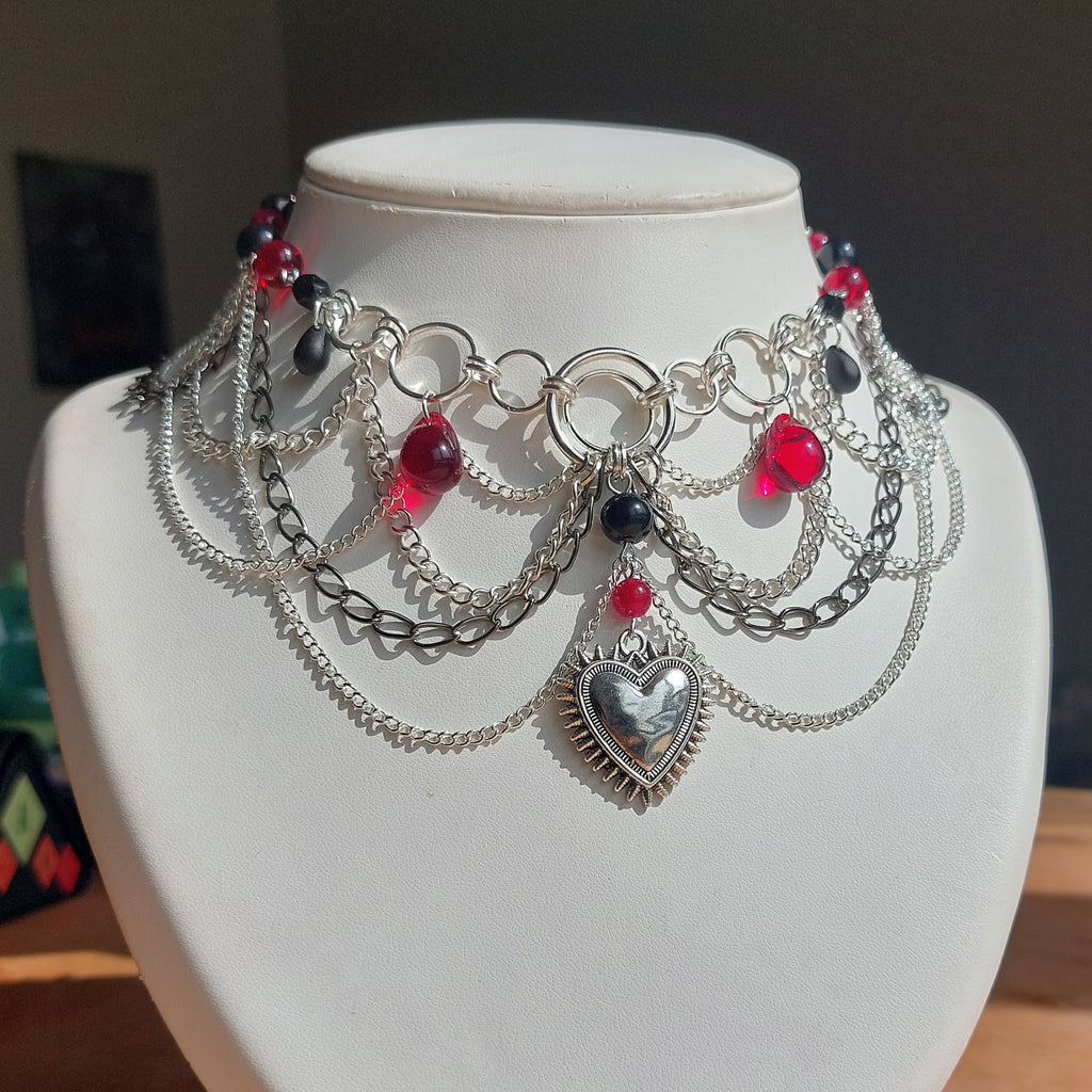 Collier "Punk Love"