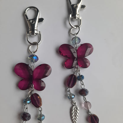 Porte-clés assortis "Papillons"