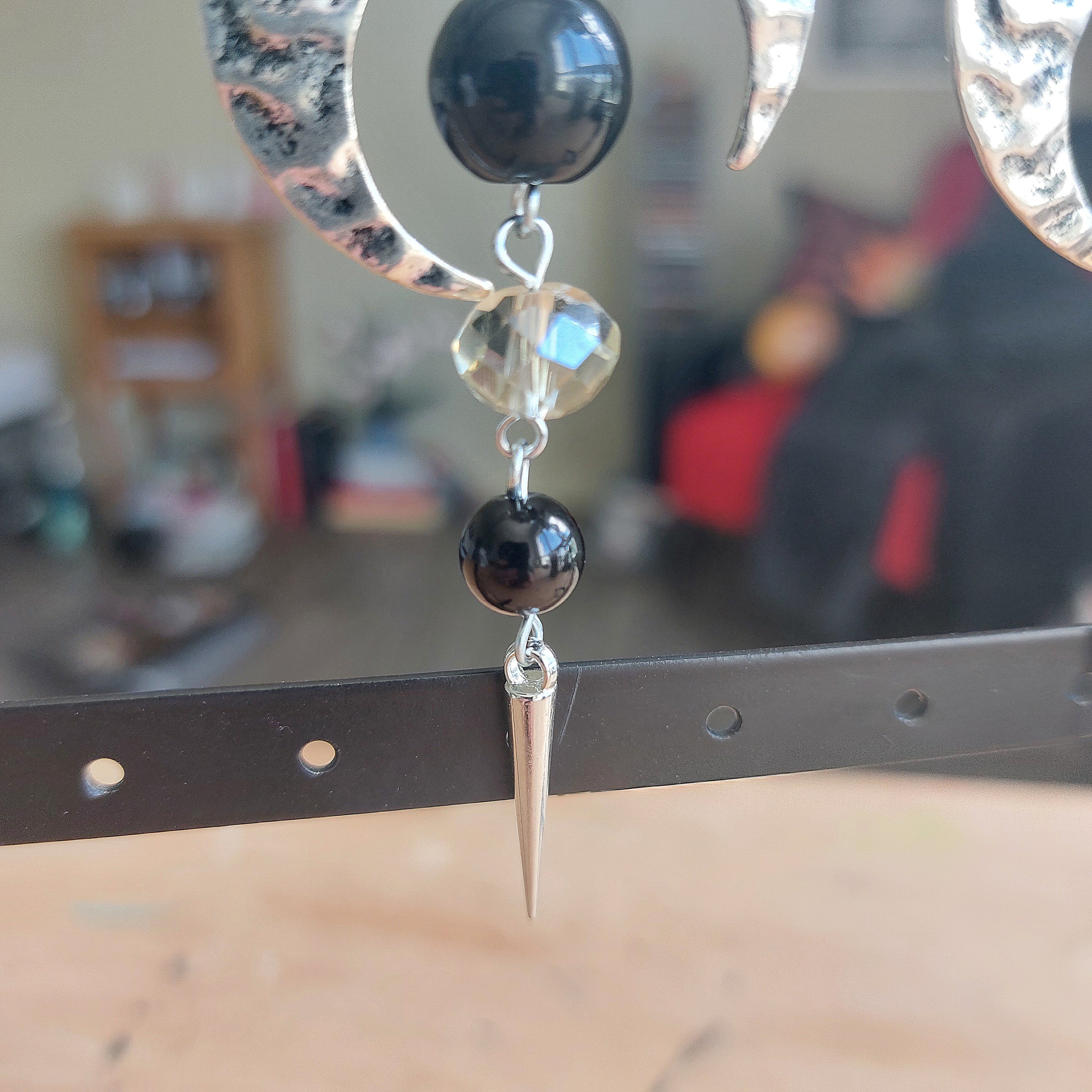 Boucles d'oreilles "Dark Angel"