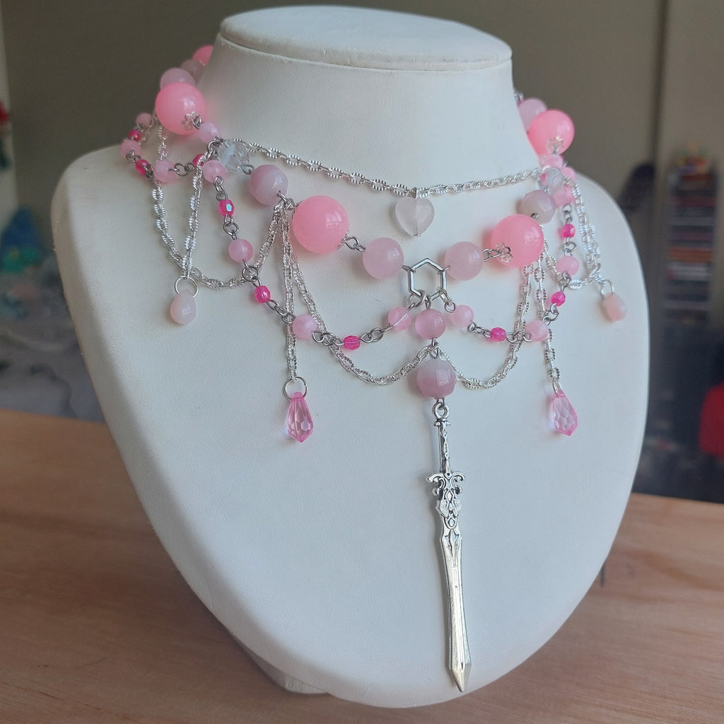 Collier "Lame de Quartz"