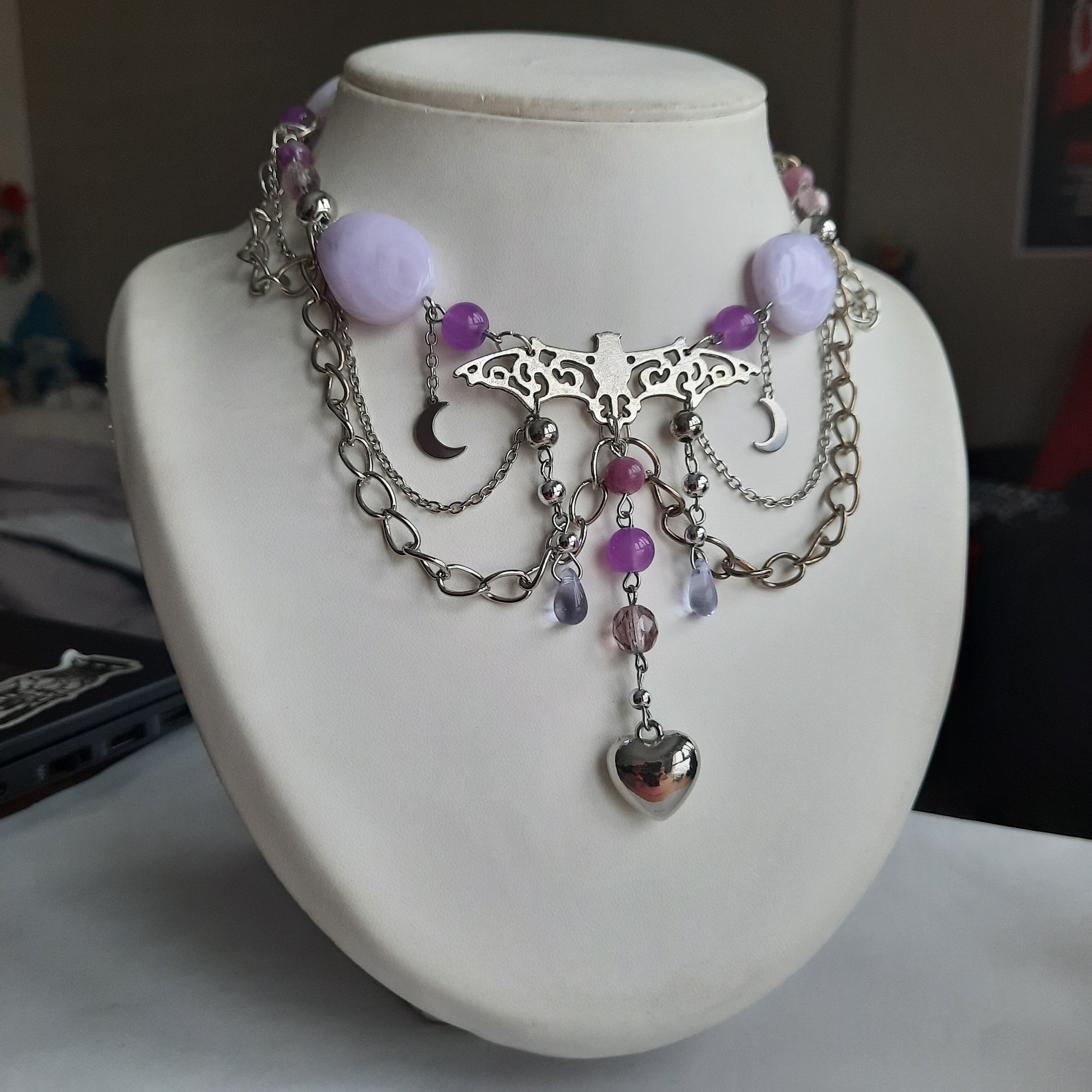 Collier "Sweet Bat"