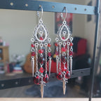 Boucles d'oreilles "Vampire"