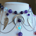 Collier "Nuit d'agate"
