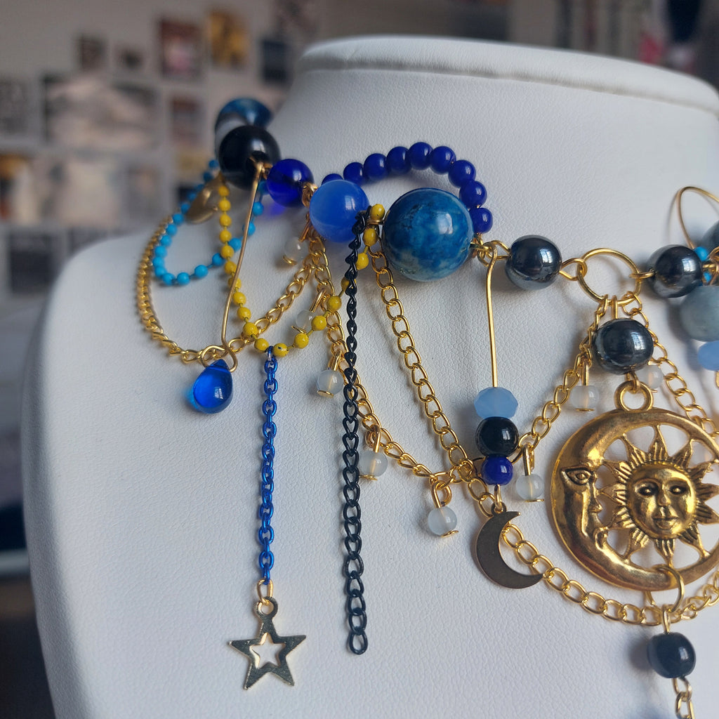 Collier "Eclipse Chaotique"