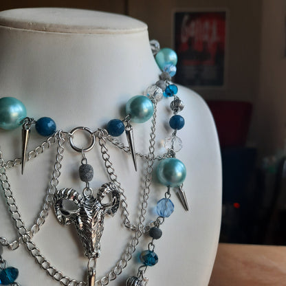 Collier "Bouc Bleu"