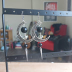 Boucles d'oreilles "Dark Angel"