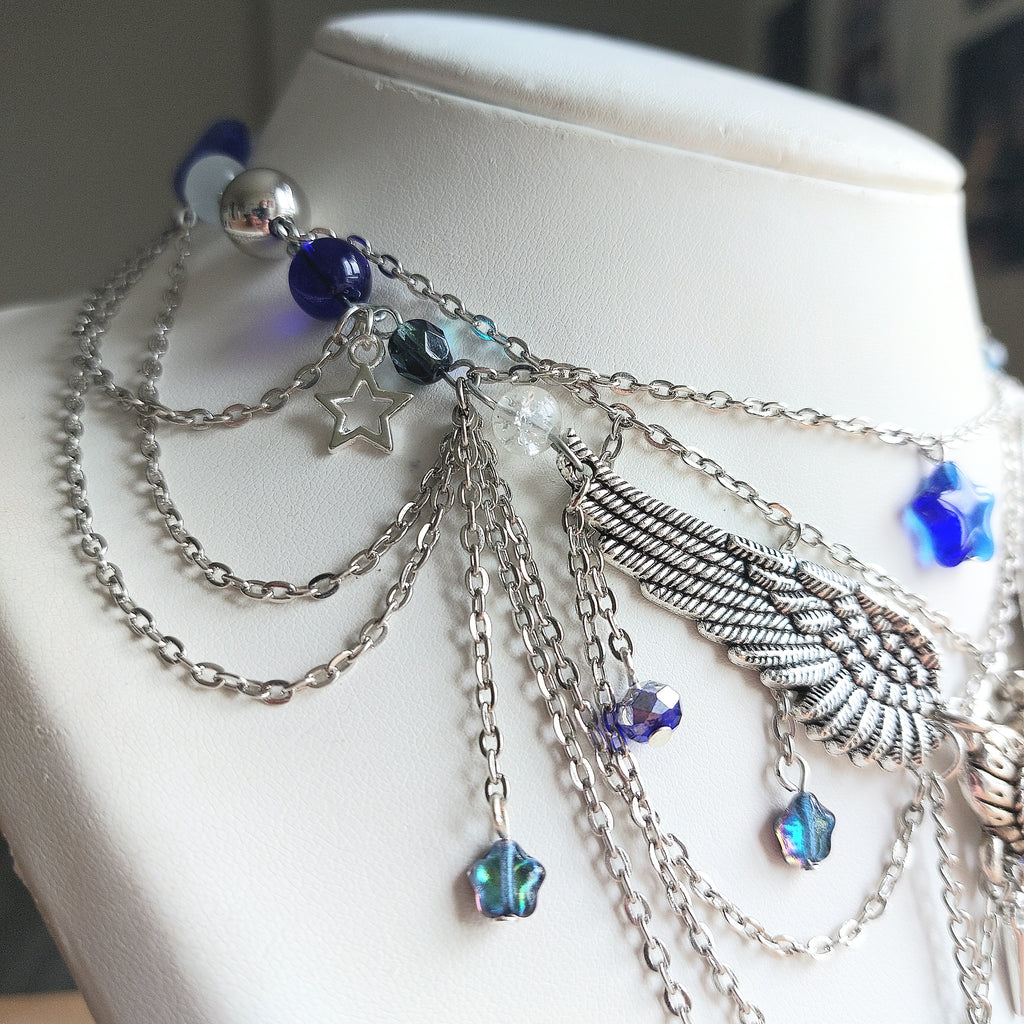 Collier "Blue Angel"