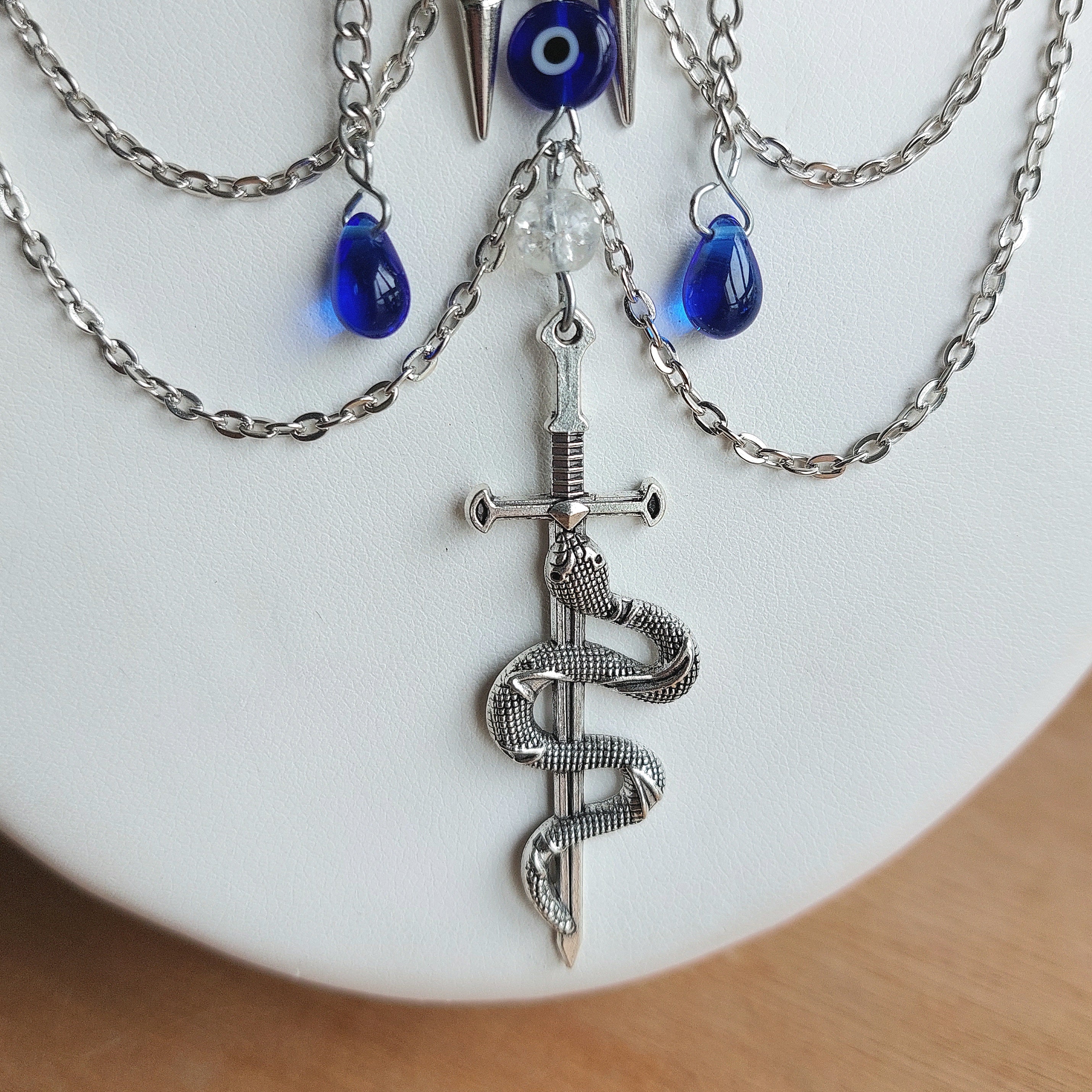Collier "Blue Angel"